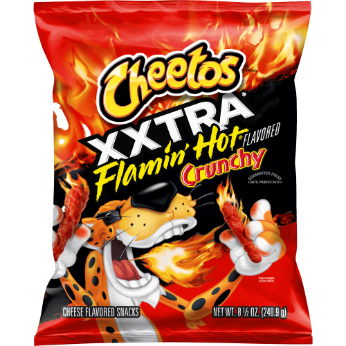 Cheetos® Crunchy Xxtra Flamin Hot® Cheese Flavored Snacks Cheetos 9742